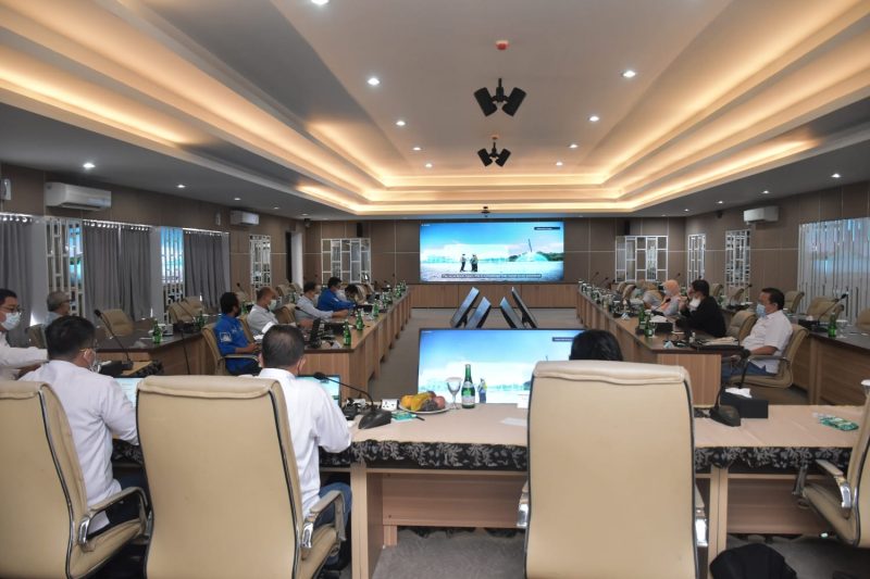 Workshop ESG Management System yang dilaksanakan secara Hybrid dengan mematuhi protokol kesehatan, (2/12)