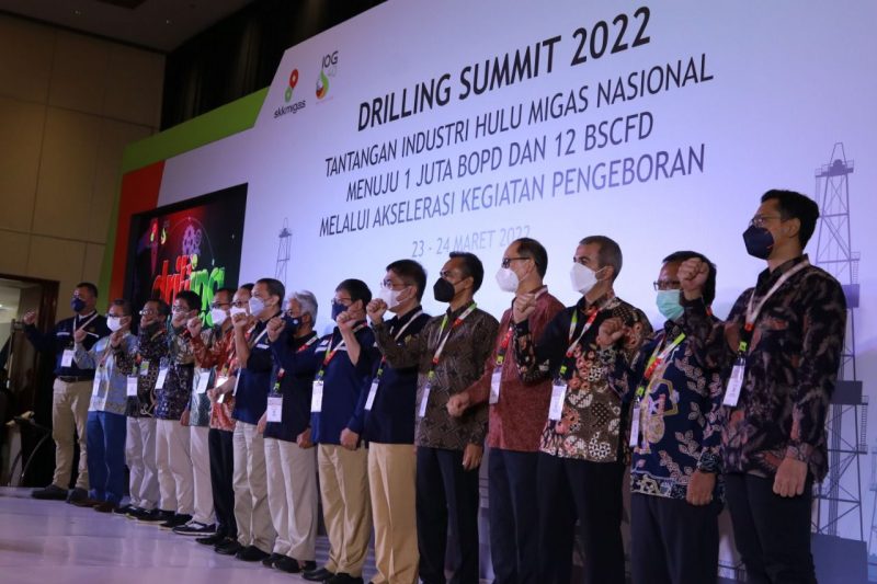 SKK Migas menyelenggarakan kegiatan Drilling Summit 2022 pada Rabu (23/3)