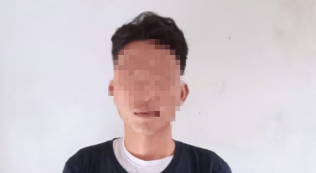 Terduga pelaku brgal