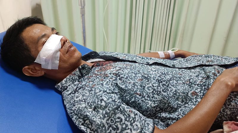 Andi Salahuddin, korban perampokan