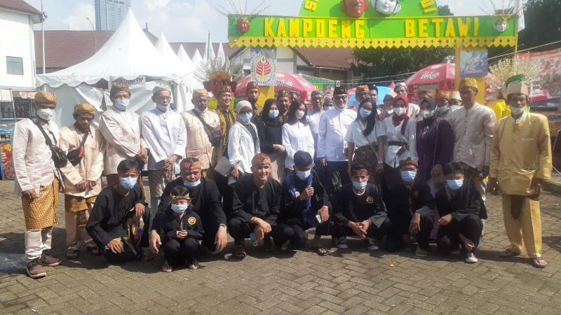 Peserta budaya di Pekan Raya Jakarta