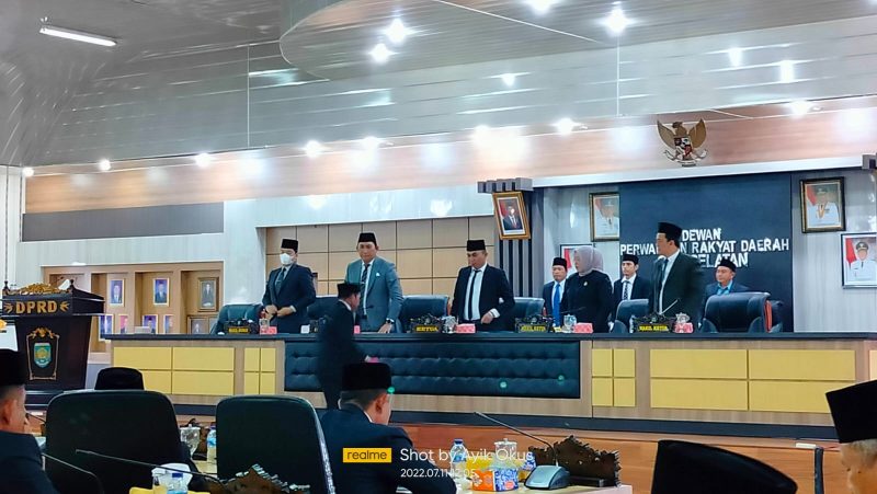 Rapat Paripurna DPRD OKU Selatan