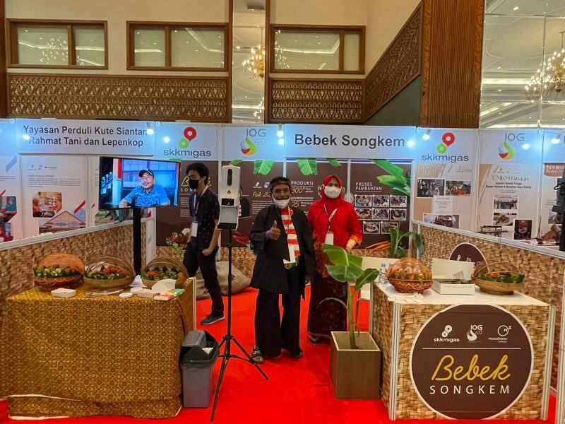 ‘Bebek Songkem’, produk kuliner tradisional khas Sampang, binaan PT Medco E&P ikut berpartisipasi dalam Forum Kapasitas Nasional II 2022 di Jakarta.