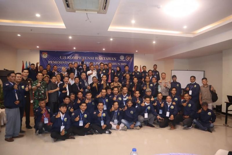 Foto bersama para peserta UKW Kota Lubuklinggau