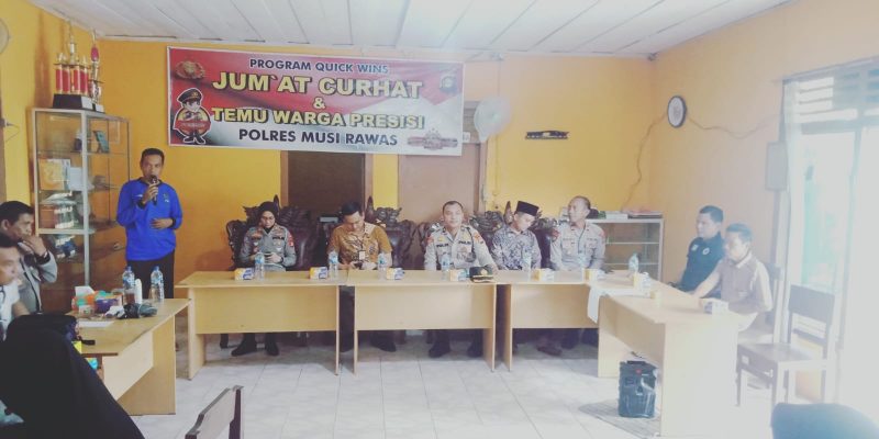 Temu warga presisi di Kecamatan Purwodadi