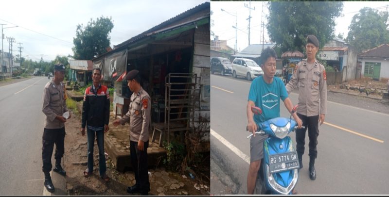 Personi Polsek Muara Beliti, Polres Musi Rawas, Polda Sumsel lakukan giat KRYD