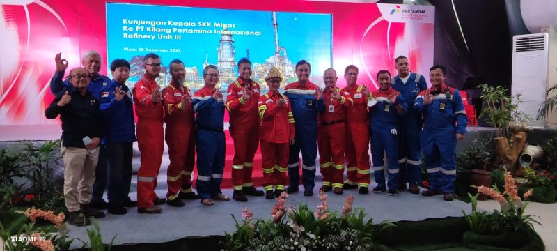 Tim dan rombongan SKK Migas kunjungan manajemen SKK Migas dan persiapan fifting akhir Tahun 2022