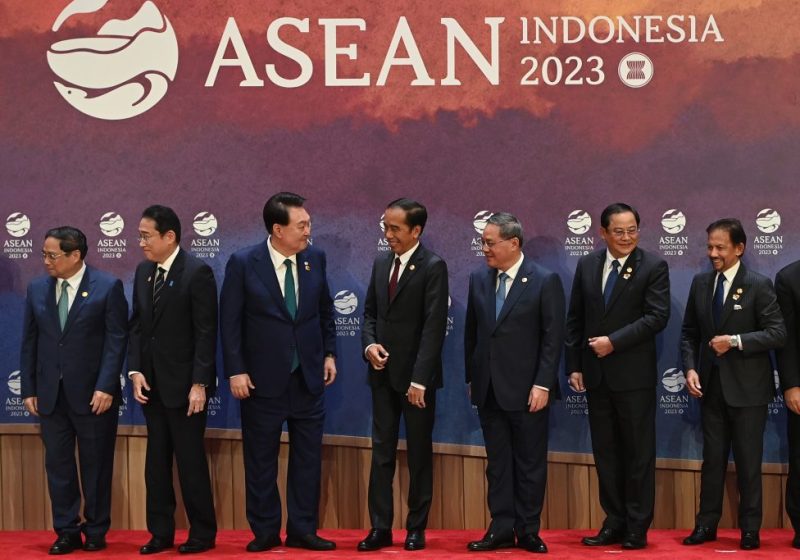 Pertemuan pimpinan negara ASEAN di KTT ASEAN ke 43, Jakarta (6/9) 