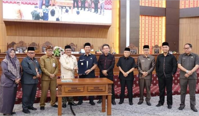 Rapat paripurna DPRD Kota Lubuklinggau