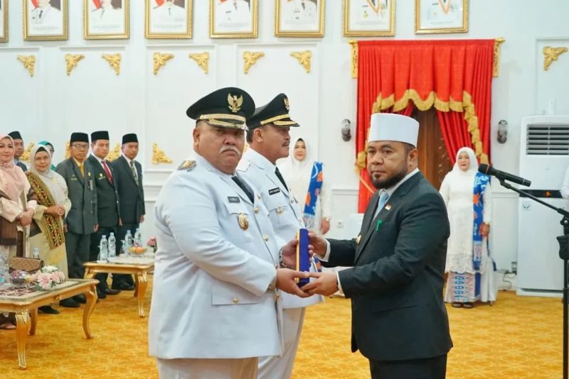 Gubernur Bengkulu Helmi Hasan lantik Bupati & Wabup Bengkulu Sekatan