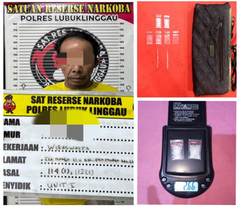 Satres Narkoba Polres Lubuklinggau ungkap kasus narkoba