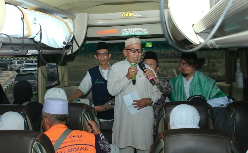 Sekda Musi Rawas sambut kedatangan jemaah haji Musi Rawas