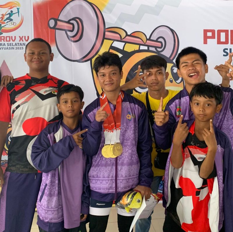 Atlit angkat besi Kabupaten Musi Rawas