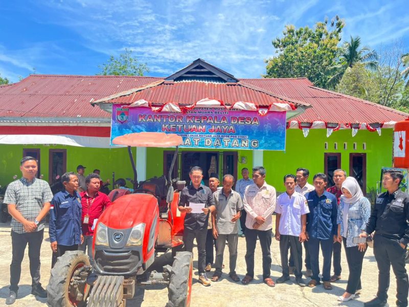 Kejari Musi Rawas pulihkan asset kelompok tani di Desa Ketuan Jaya Kecamatan Muara Beliti, Kabupaten Musi Rawas.