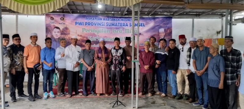 PWI Sumsel Peringati Isra Mi’raj Nabi Muhammad SAW
