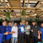 Ketua PWI pusat Achmad Munir dan Ketua DK PWI pusat Atal S Depari