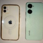 Barang bukti dua buah handphone milik korban yang diamankan anggota Satreskrim Polres Muratara