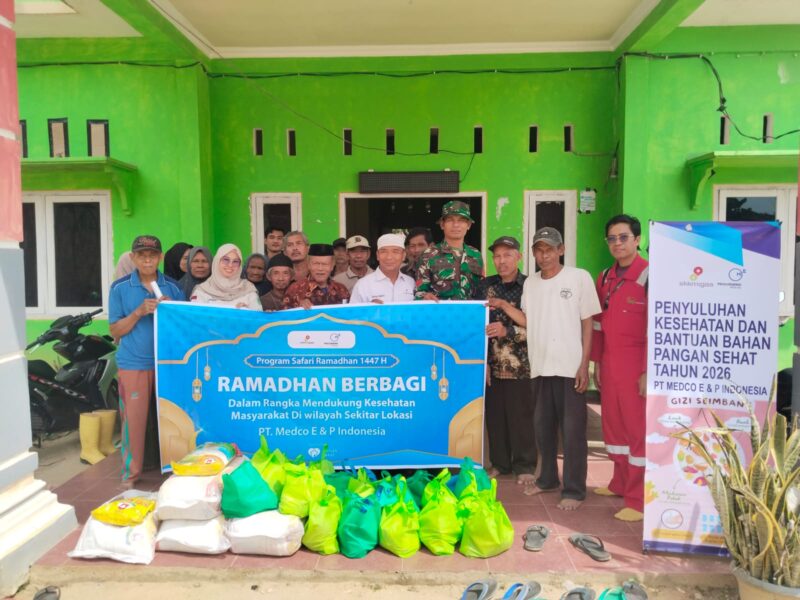 Medco E & P Salurkan 375 pangan sehat