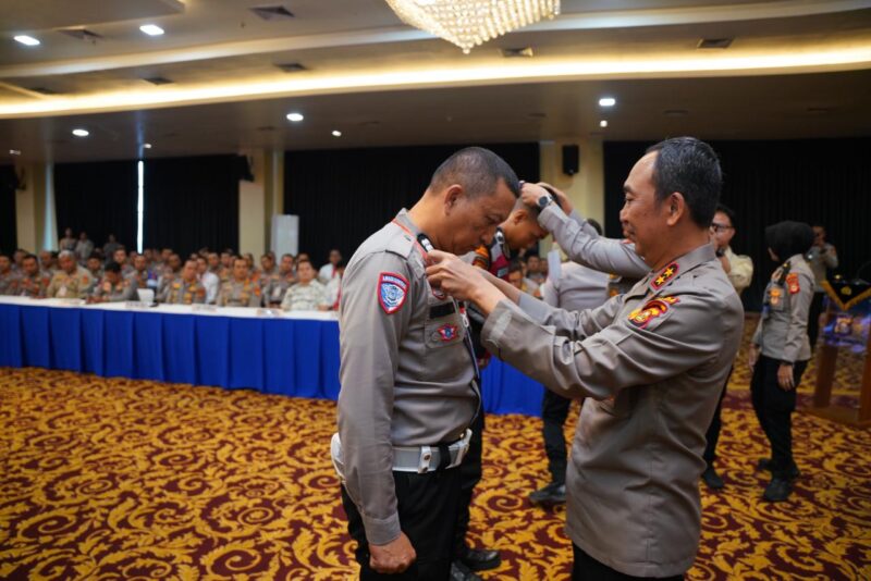 Kapolda Sumsel Irjen Pol Sandi Nugroho pimpin Latpraops Ketupat Musi 2026