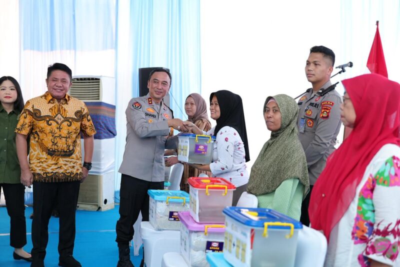 Polda Sumsel Gerakan Pangan Murah Polri