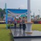Kapolda Sumsel Irjen Pol Sandi Nugroho saat Sabuk Kamtibmas (Jaga Musi Rawas - Jaga Bumi Sriwijaya) di Halaman Polres Musi Rawas, Rabu (29/4/2026).