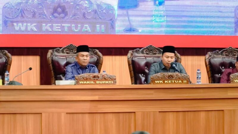 Rapat Paripurna DPRD Musi Rawas