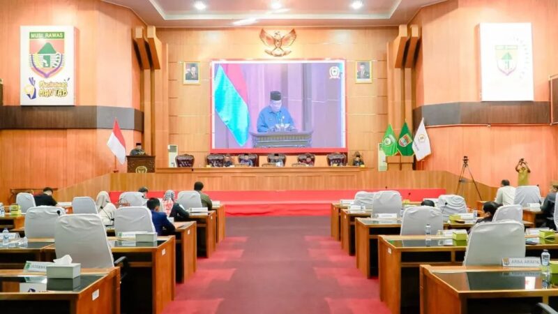 Rapat Paripurna DPRD Musi Rawas 