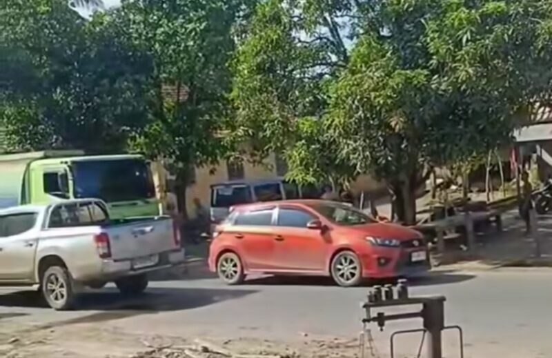 Lokasi Tempat Kejadian Perkara aksi penembakan di Desa Semeteh Kecamatan Muara Lakitan Kabupaten Musi Rawas 