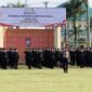Kapolres Musi Rawas, AKBP Agung Adhitya Prananta, S.H., S.I.K., M.H., memimpin upacara peringatan Hari Lahir Pancasila Tahun 2026 yang digelar di halaman apel Mapolres Musi Rawas, Desa Muara Beliti Baru, Kecamatan Muara Beliti, Kabupaten Musi Rawas