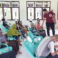 Kapolres Musi Rawas AKBP Agung Adhitya Prananta, S.H., S.I.K., M.H., melaksanakan kegiatan bhakti sosial di Panti Jompo Harapan Kita, Desa Mataram, Kecamatan Tugumulyo