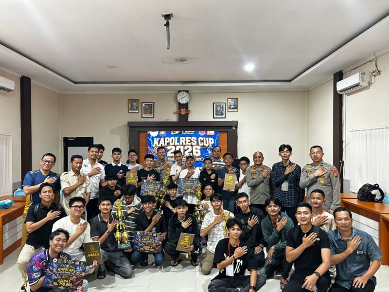 Polres Musi Rawas Gelar Turnamen E-Sport Mobile Legends Kapolri Cup 2026