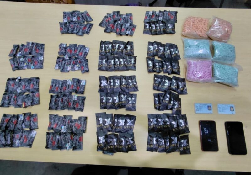 Barang Bukti Narkoba yang di amankan Ditresnarkoba Polda Sumsel 