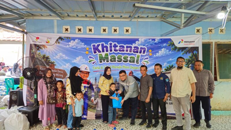 PHR Zona 4 bersama Bazma menyelenggarakan Khitanan Anak Hebat dluntuk mendorong peningkatan derajat kesehatan masyarakat di sekitar wilayah operasi.