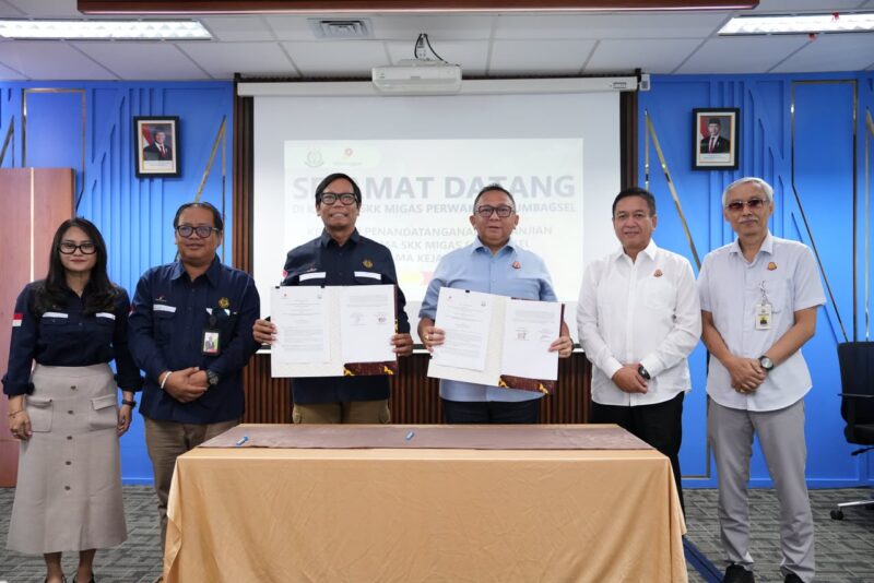 SKK Migas Sumbagsel bersama KKKS Sumatera Selatan menandatangani Perjanjian Kerja Sama dengan Kejati Sumsel