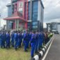 Kapolda Sumsel Irjen Pol Sandi Nugroho mengecek pengamanan di sejumlah lokasi yang menjadi agenda kunjungan Wakil Presiden
