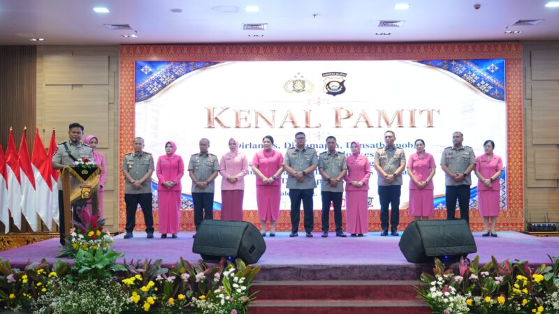 Kenal Pamit Polda Sumsel
