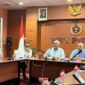 Ketua PWI pusat Achmad Munir saat di sekretariat PWI Pusat