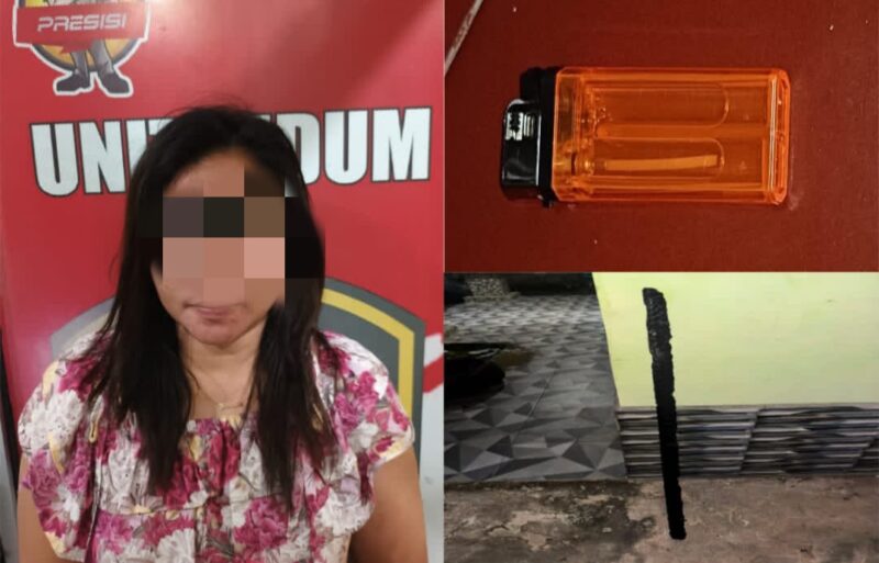 Terduga Pelaku Pembakar Rumah yang diamankan Personil Polres PALI