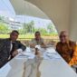 Pertemuan Ketua PWI Pusat Achmad Munir dan Hotman Paris Hutapea di mediasi Waka DPR RI Sufmi Dasco Ahmad, sepakat mengakhiri polemik