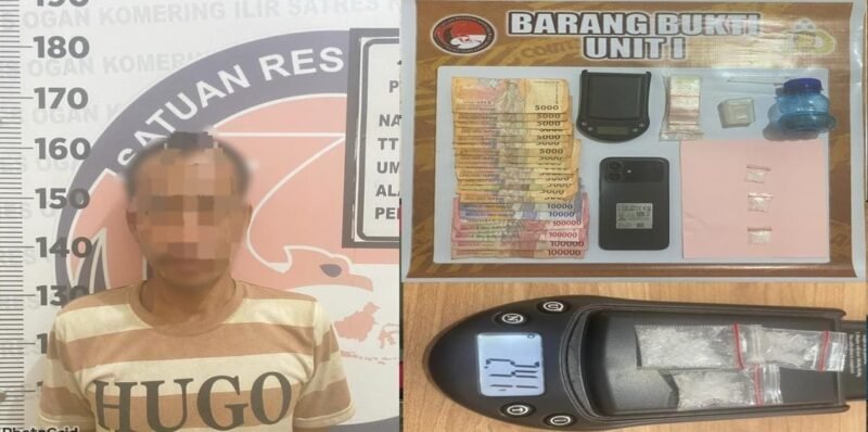 Pelaku yang diamankan petugas