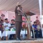 Kajari Musi Rawas Dr Ema Siti Huzaemah Ahmad membuka turnamen Bola Volley Kajari Cup 2026