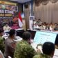 Presiden Prabowo memimpin rapat penanggulangan Karhutla Sumsel 2026.