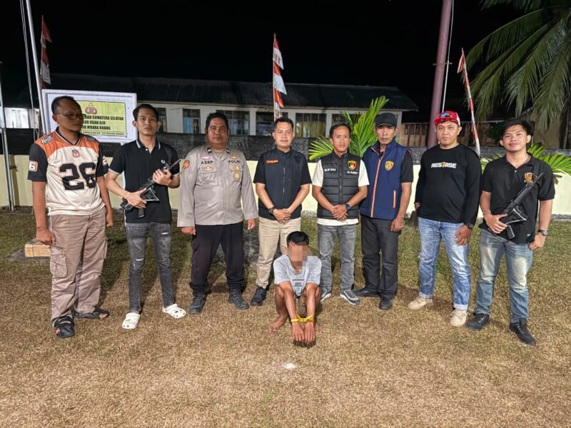 Polsek Muara Kuang mengungkap pencurian getah karet PT BRK di Ogan Ilir