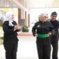 Kajari Musi Rawas Dr Ema Siti Huzaemah Ahmad SH MH menerima Sabuk Jawara Cimande