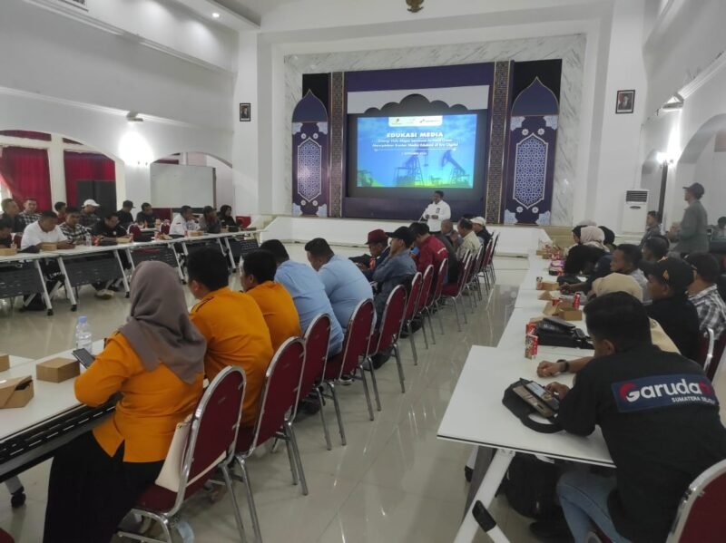 Edukasi media hulu migas di PALI