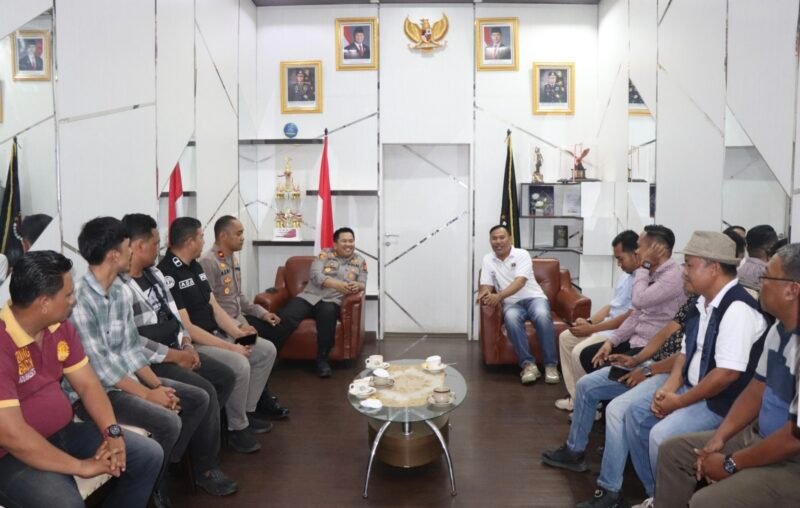 Kapolres Musi Rawas AKBP Gokma Uliate Sitompul perkuat sinergi dengan insan pers