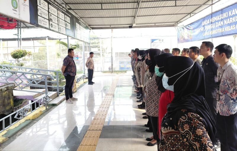 Kalapas Narkotika Muara Beliti Tekankan Disiplin dan Integritas Pegawai