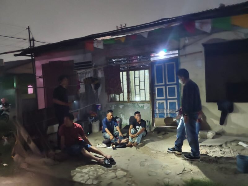 Polsek Plaju gerebek dugaan penyalahgunaan sabu