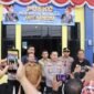 Kapolres Musi Rawas AKBP Gokma Uliate Sitompul Luncurkan Posko Kampung Tangguh Bebas Narkoba di Desa Tanah Priok Kecamatan Muara Beliti Kabupaten Musi Rawas 